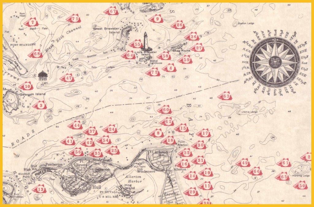 Boston Shipwreck Chart
